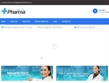 Tablet Screenshot of dutyfreepharma.com